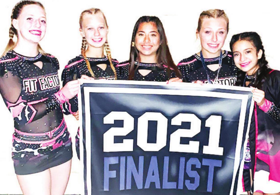 Five CMS cheerleaders compete at AllStar World Championship Clinton