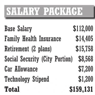 City manager’s contract includes more than salary